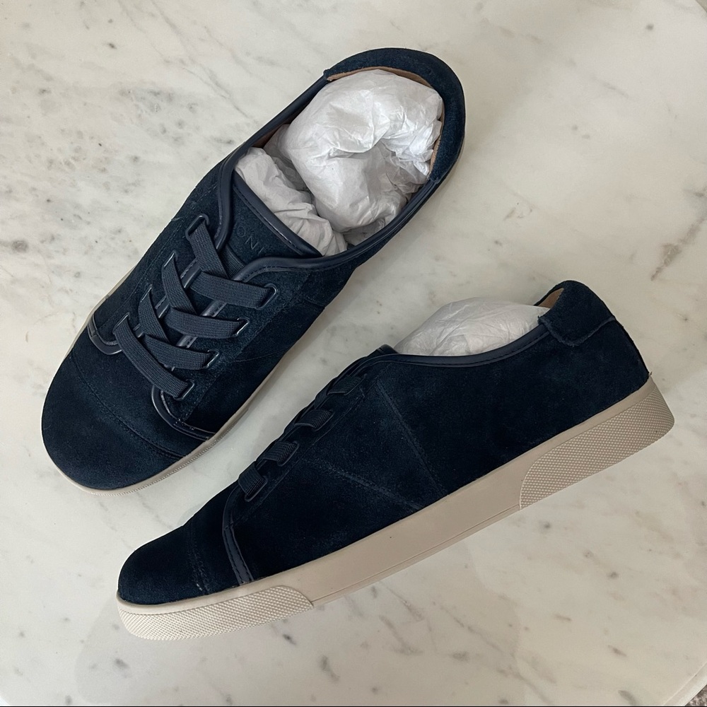 VIONIC Sunny Jean Suede casual blue shoes